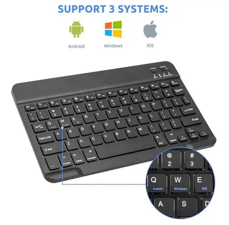 Rechargeable Wireless Bluetooth Keyboard_2