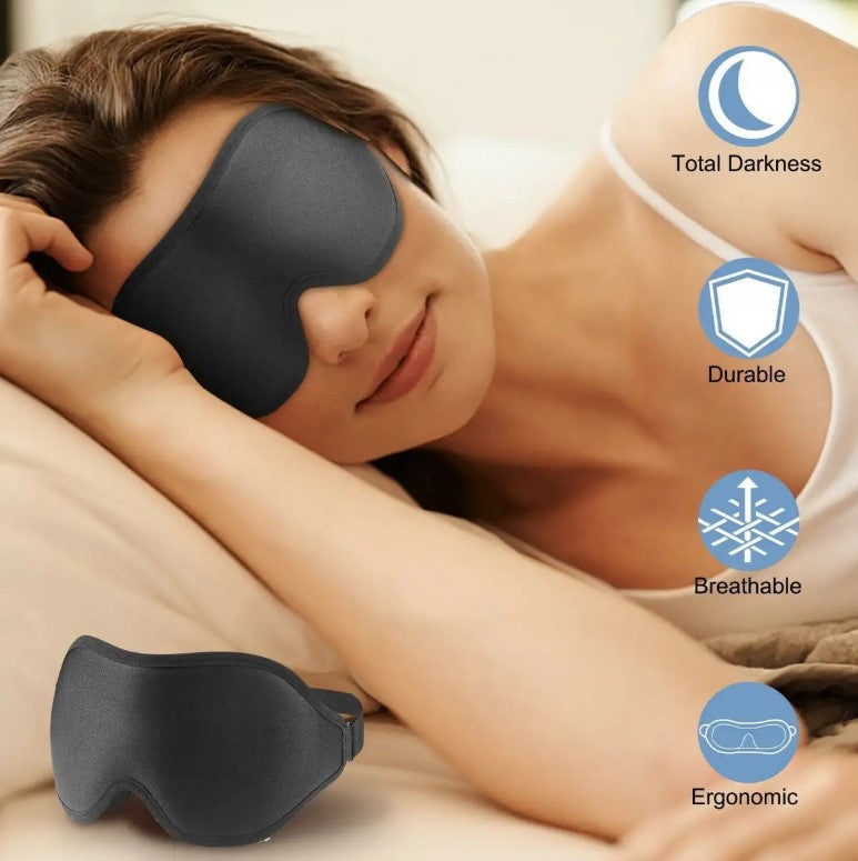 3D Memory Foam Sleep Eye Mask_1