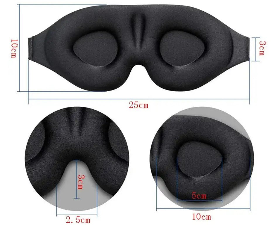 3D Memory Foam Sleep Eye Mask_5